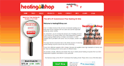 Desktop Screenshot of heatingoilshop.com